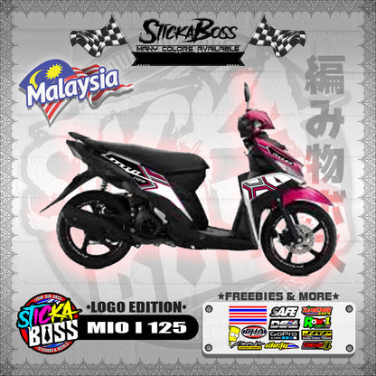 MIO I 125 MALAYSIAN DECALS ( LOGO EDITION )【WITH FREEBIES】