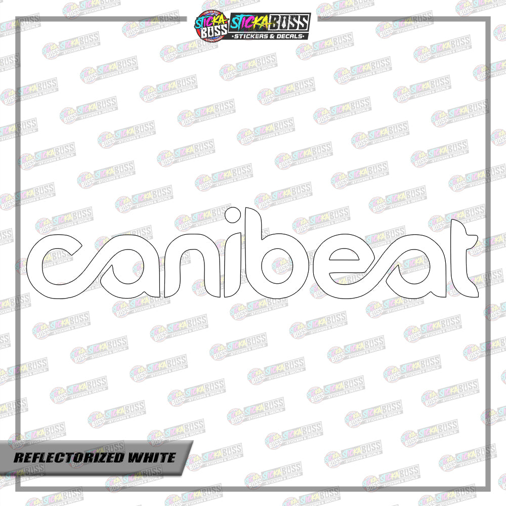 CANIBEAT ( VINYL CUT-OUT STICKER DECALS )【Stickaboss】