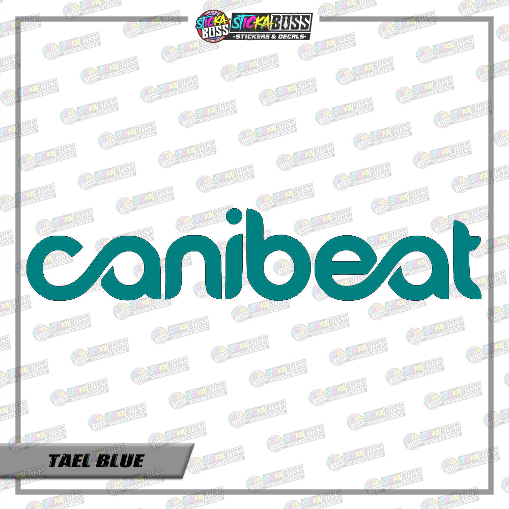 CANIBEAT ( VINYL CUT-OUT STICKER DECALS )【Stickaboss】
